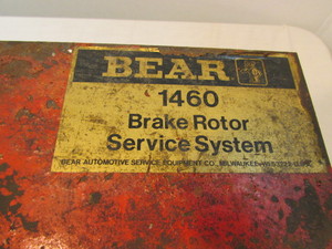 Brake Rotor Service System