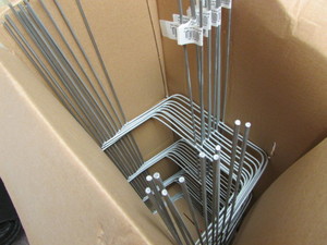 New Galvanized Garden Cages