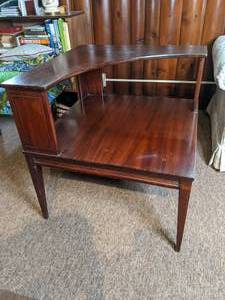 Vintage Two Tier Corner Table