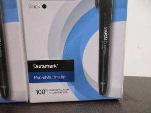 lot 76 image: Black Permanent Markers