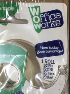 lot 110 image: Invisible Tape