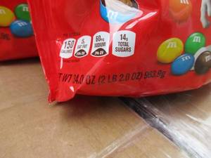 lot 125 image: Peanut Butter M&Ms