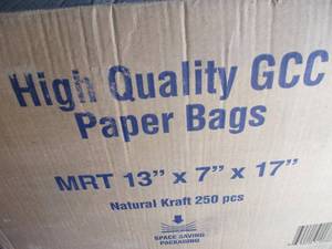 lot 31 image: Handled Paper Bags