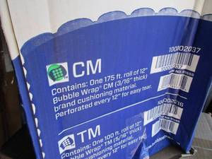 lot 97 image: Bubble Wrap