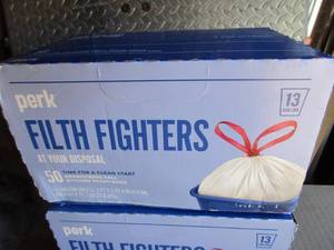 lot 107 image: Drawstring Garbage Bags