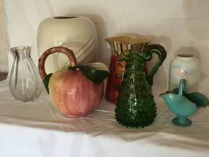 lot 62 image: Vases and Pitchers