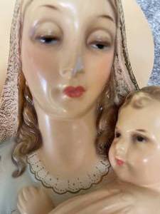 lot 102 image: Vintage Despositato Religious Wall Hanging