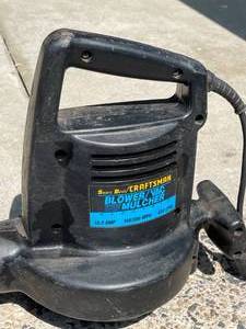 lot 129 image: Craftsman Electric Blower  Mulcher