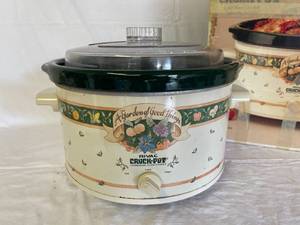lot 135 image: Rival 5 Quart Crock Pot Slow Cooker