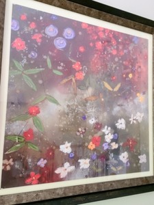 lot 15 image: Framed Floral Print