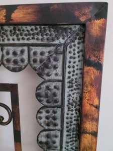 lot 26 image: Ornate Metal Wall Decor