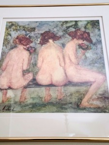 lot 28 image: Barbara Wood Framed Print