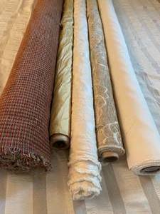 lot 165 image: 5 Rolls Of Fabric