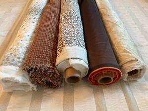 lot 167 image: 5 Rolls of Fabric