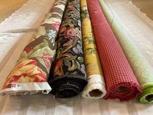 lot 177 image: 5 Rolls of Fabric