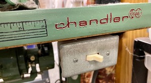 lot 201 image: Industrial US Blind Stitch Machine with Motor
