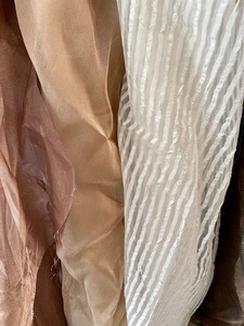 lot 211 image: 6 Rolls of Sheer Fabric
