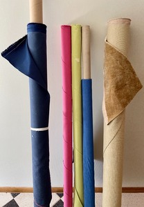lot 213 image: 5 Rolls of Fabric
