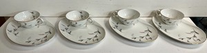 lot 225 image: 4 Noritake China Snack Sets