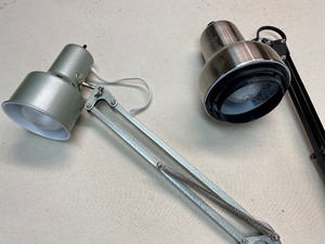 lot 49 image: Adjustable Height Lamps