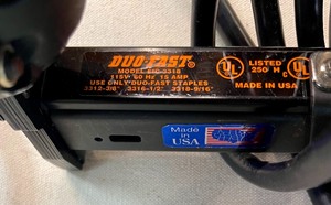 lot 230 image: 2 Duo-Fast Staple Guns