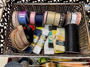 lot 242 image: Ribbons and Sewing Notions