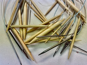 lot 238 image: Knitting Needles