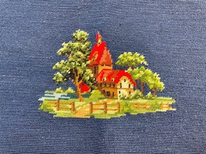 lot 251 image: Needlepoint Remnants