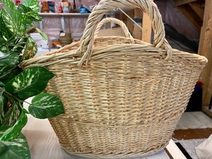 lot 278 image: Faux Plant and a Basket