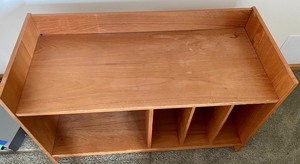 lot 33 image: Mid Century Style Wooden Media Center