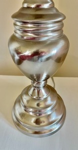 lot 46 image: Sweet Silver Lamp