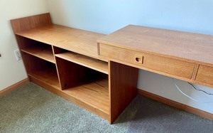 lot 39 image: WOW Wonderful Wooden Desk