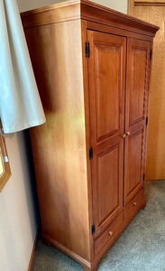 lot 53 image: Lovely Large Armoire