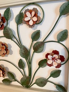 lot 59 image: Floral Wall Art