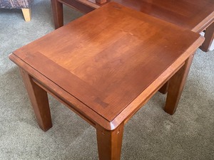 lot 3 image: Set of Three Coordinating Accent Tables