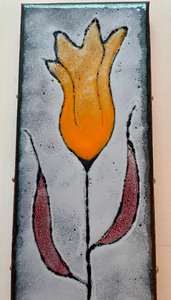 lot 57 image: Felicia Parsons Enamel Art