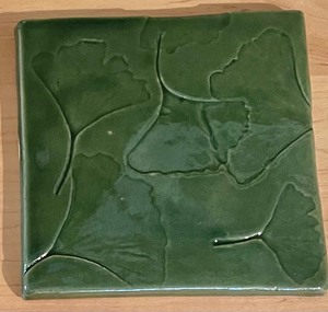 lot 71 image: Pottery TilesTrivets by Frog Town and Tzodi
