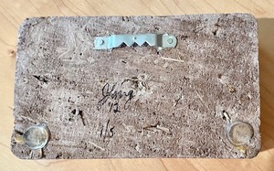 lot 79 image: J. Lang Pottery Brick with Decorative Scene