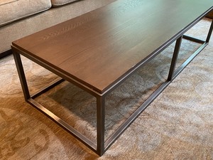 lot 2 image: Ethan Allen Contemporary Style Coffee Table