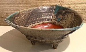 lot 84 image: Marty Fielding Pottery Bowl