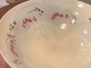 lot 87 image: Signed Beautiful Pottery Bowl