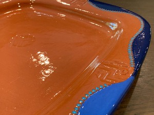 lot 91 image: Kathy Adamek Platter
