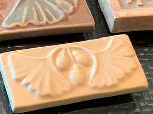 lot 107 image: Three Decorative Tiles