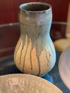 lot 136 image: Three Pieces of Handcrafted Pottery