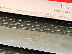 lot 157 image: Wustof Bread Knife (8) #4149