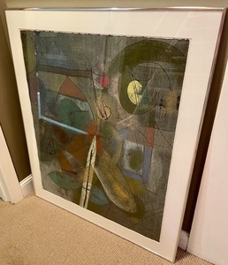 lot 213 image: Abstract Art Print