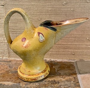 lot 231 image: Uniquely Created Pottery Pitcher by Nicholas Jorling
