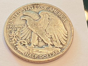 lot 246 image: 1943 Walking Liberty (D Mint Mark)