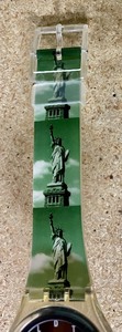 lot 308 image: Statue of Liberty Swatch Watch