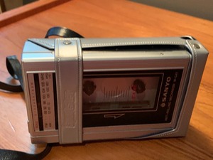 lot 254 image: Vintage Sanyo Portable Cassette Player